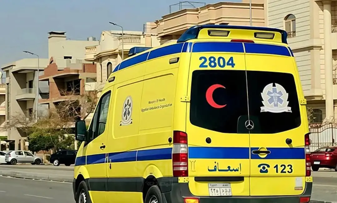 إصابة 14 عاملًا في تصادم مروع بمحور سمالوط