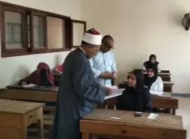 رئيس منطقة الإسماعيلية الأزهرية يتفقد امتحانات الدور الثاني للثانوية