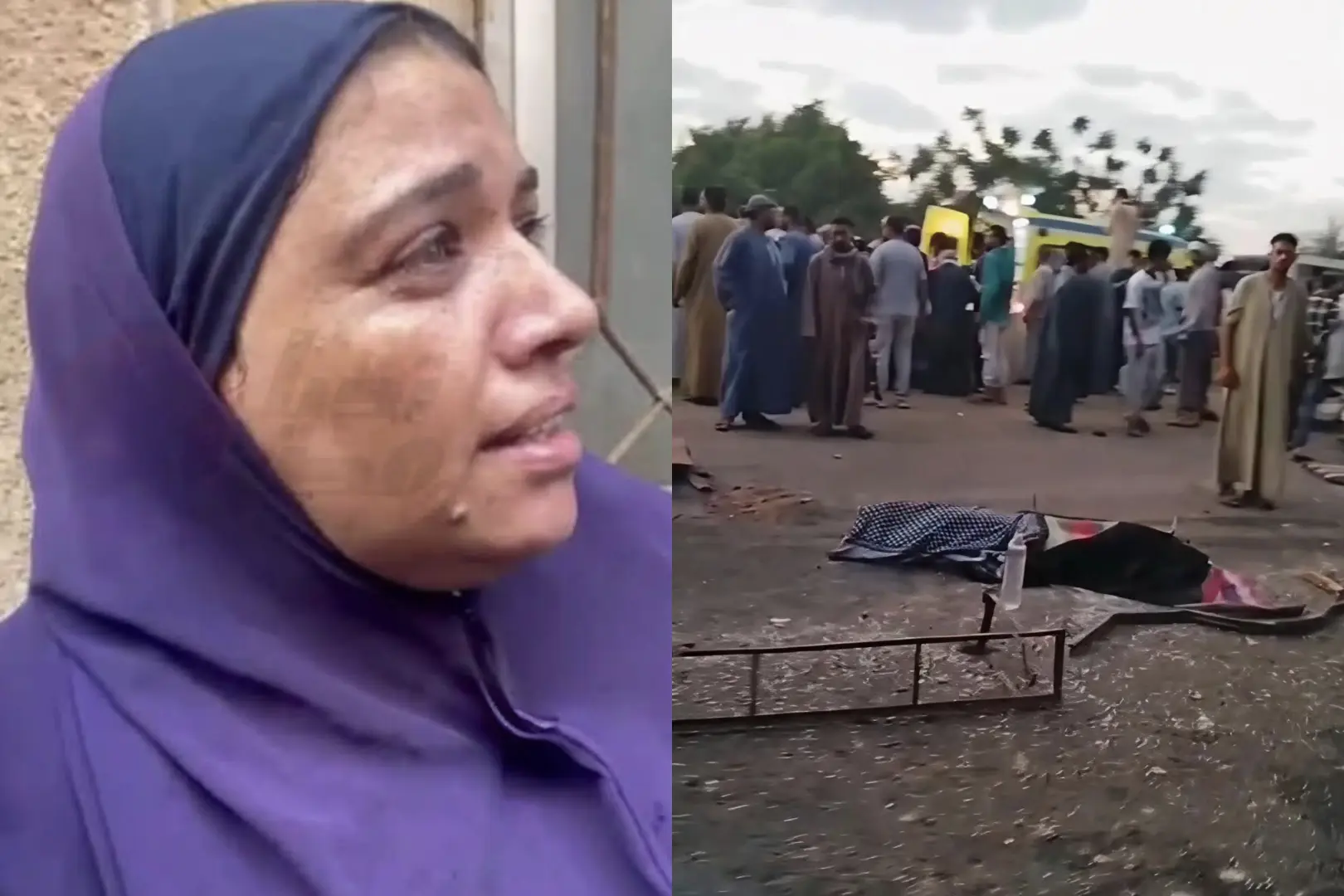شغال بيومية 150 جنيه.. شقيقة أحد مصابي حادث كفر داود تروي مأساة شقيقها