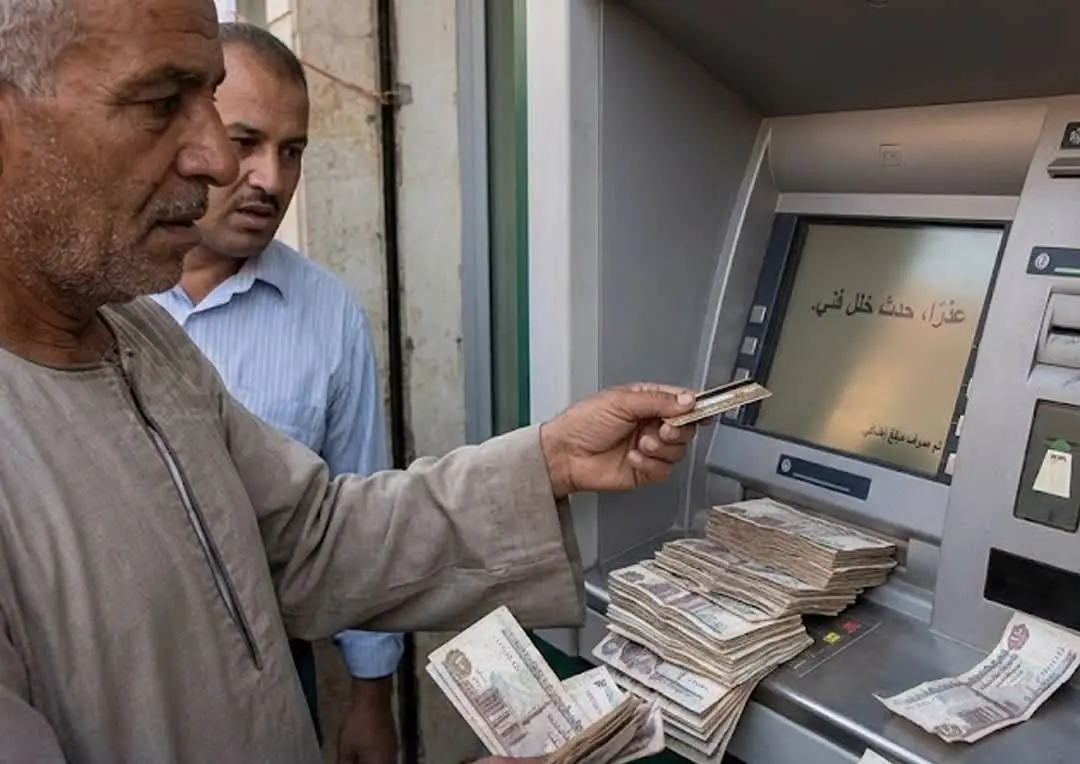 ماكينة صراف تضاعف المبلغ.. أهالي قرية قاي يعيدون الأموال للبنك ببني سويف