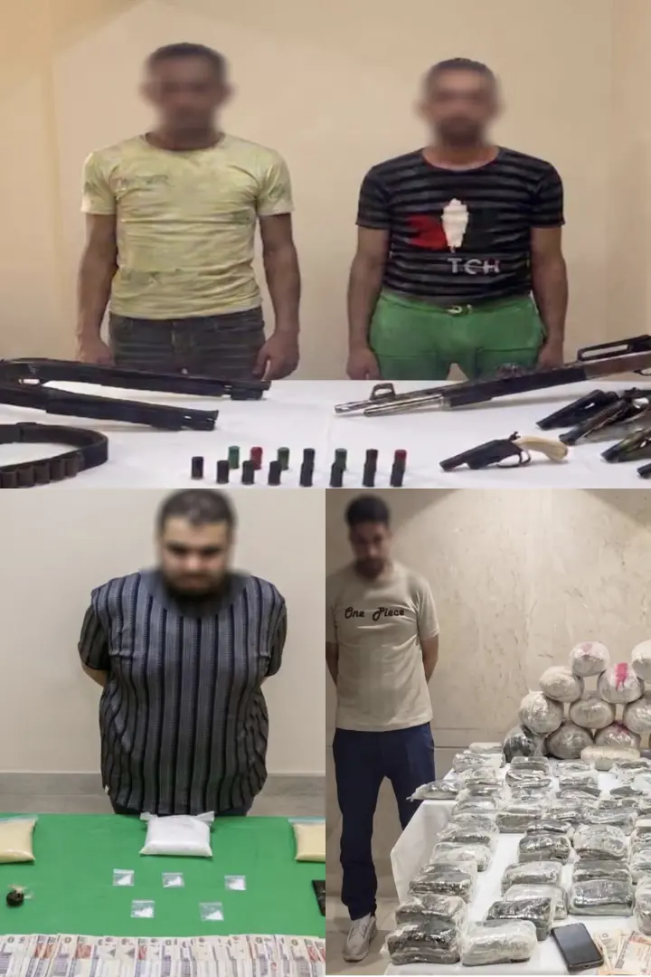 مصرع 5 عناصر شديدة الخطورة وضبط مخدرات وأسلحة بـ105 ملايين جنيه في القليوبية