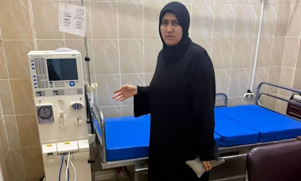تشميع عاجل لوحدة غسيل كلوي بالبحيرة