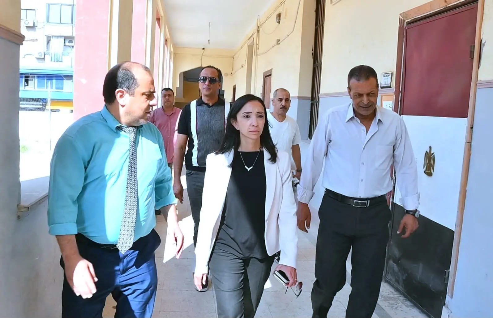 محافظ البحيرة تتفقد عدد من المدارس بكفر الدوار لمتابعة جاهزيتها لإستقبال العام الدراسي الجديد
