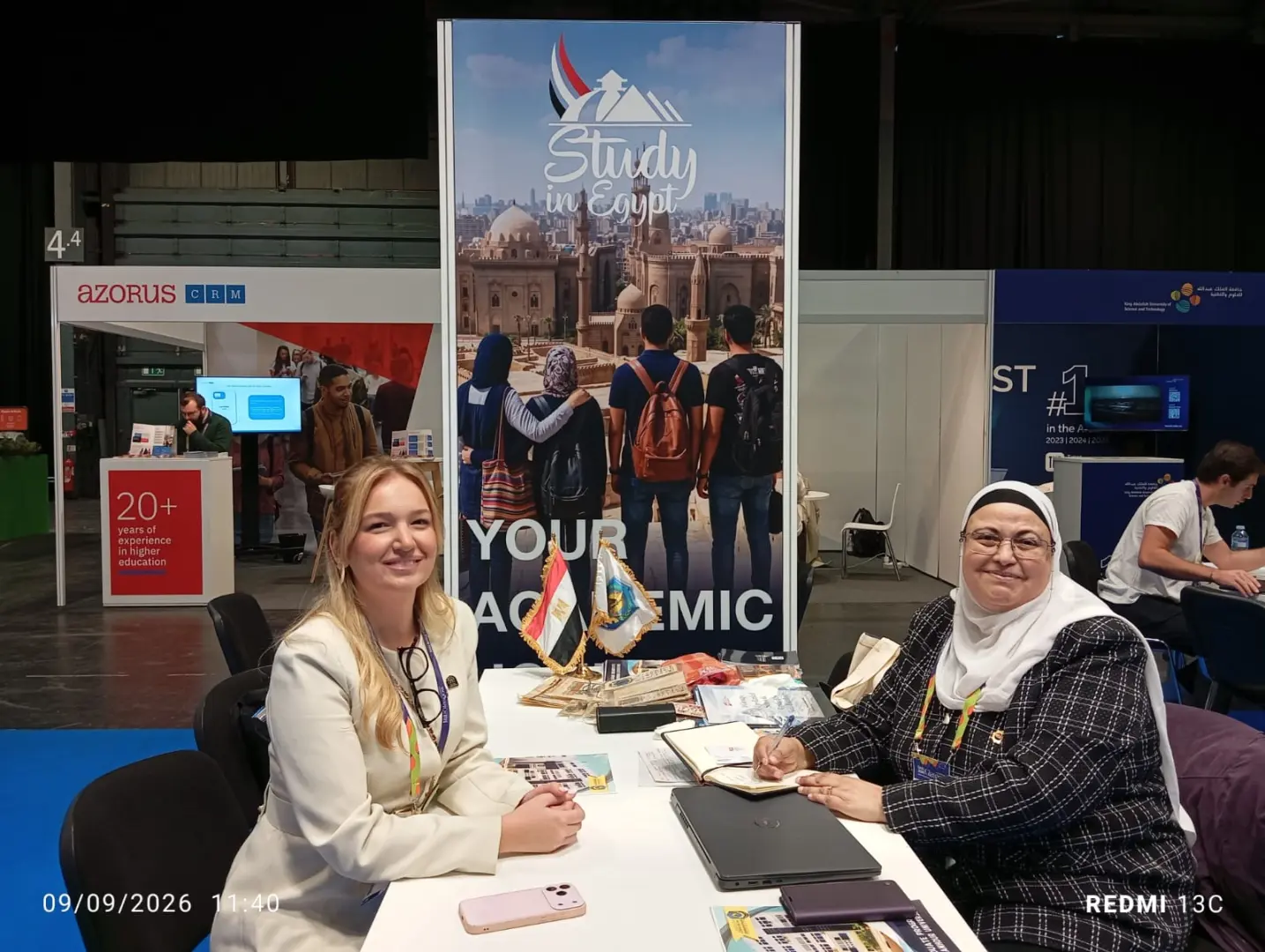 جامعة دمنهور تطرق أبواب العالم من «EAIE 2026».. شراكات جديدة على الطريق