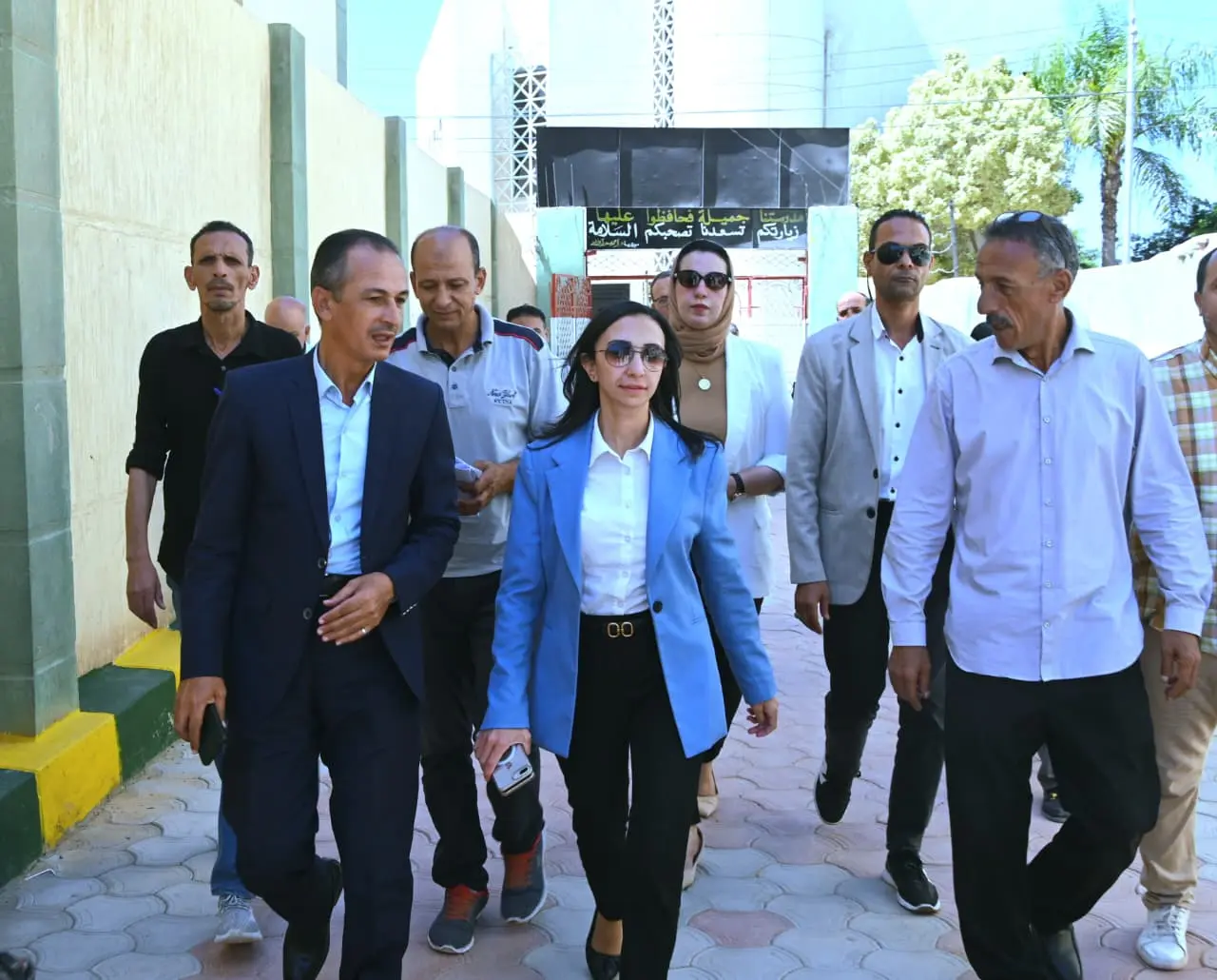 محافظ البحيرة تتفقد إنتظام الدراسة بمدرسة سيدي غازي الثانوية المشتركة بكفر الدوار والمبادرة الرئاسية «100 مليون شجرة» - img 20260916 wa0076