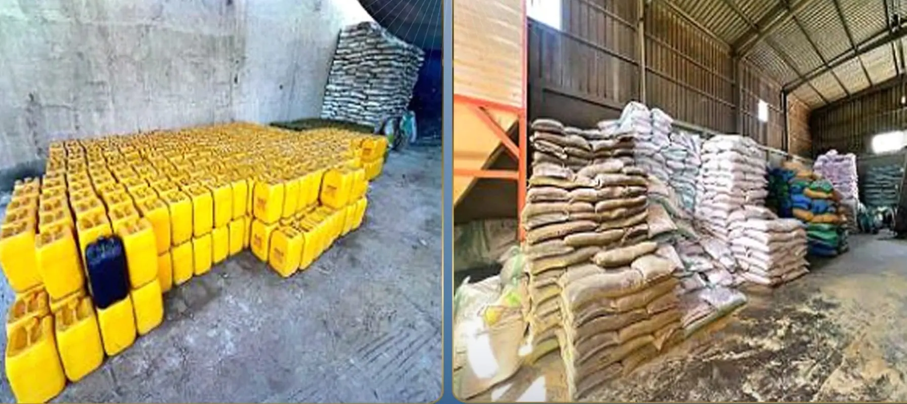 400 طن من منتجات مجهولة المصدر.. ضبط 3 منشآت لإنتاج الأسمدة والأعلاف المغشوشة بالبحيرة