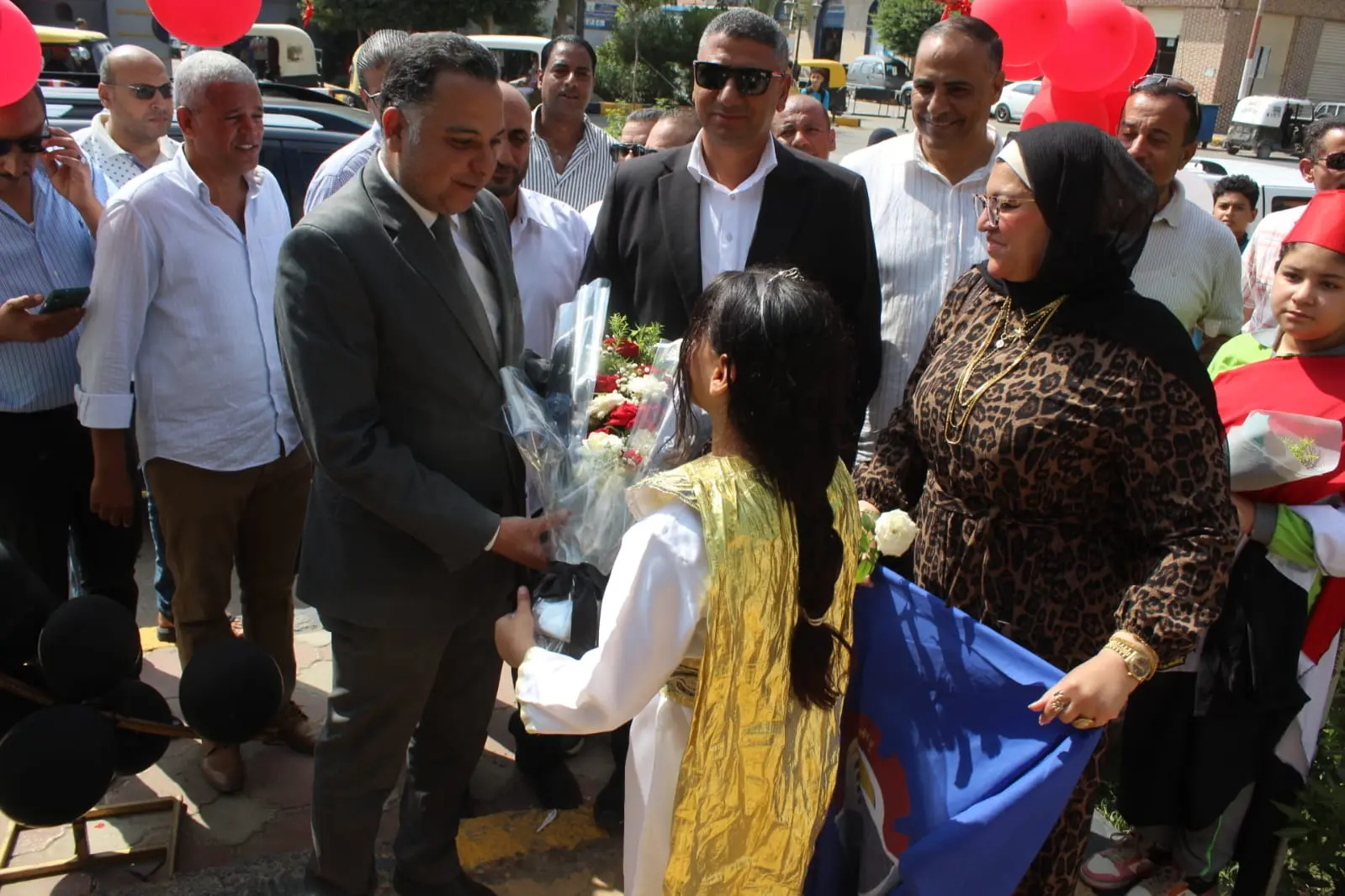 نائب محافظ البحيرة يشهد احتفالية أبو المطامير ويتابع مشروعات التطوير
