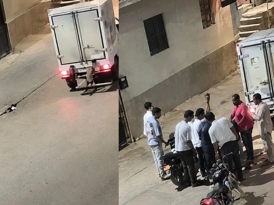 انتقامًا منه.. سائق يدهس طفلًا بسيارة نقل بعد تعلقه بها وكاميرات المراقبة توثق الواقعة