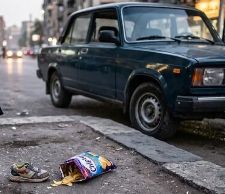 "ملحقش يخلص الشيبسي".. تفاصيل مصرع طفل دهساً تحت عجلات سيارة مراهق بالمنوفية