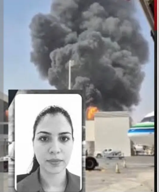 من هي مضيفة الطيران المصرية ضحية الهجوم على مطار الرياض؟