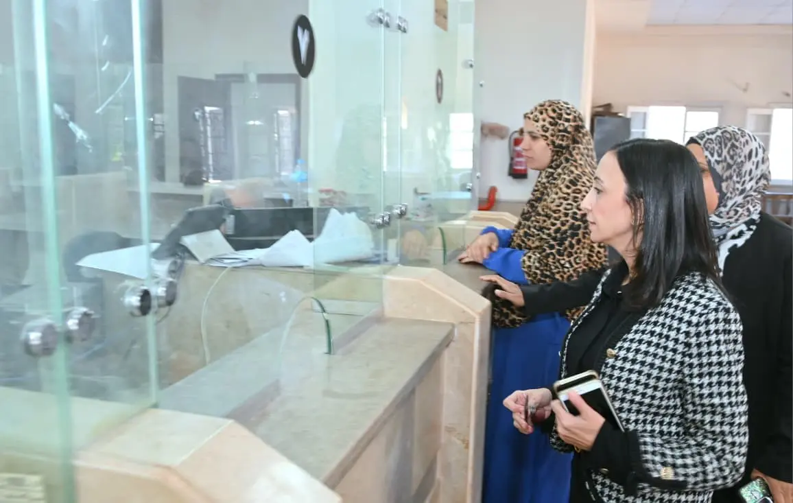 محافظ البحيرة تتفقد المركز التكنولوجي بقرية دمسنا بأبوحمص