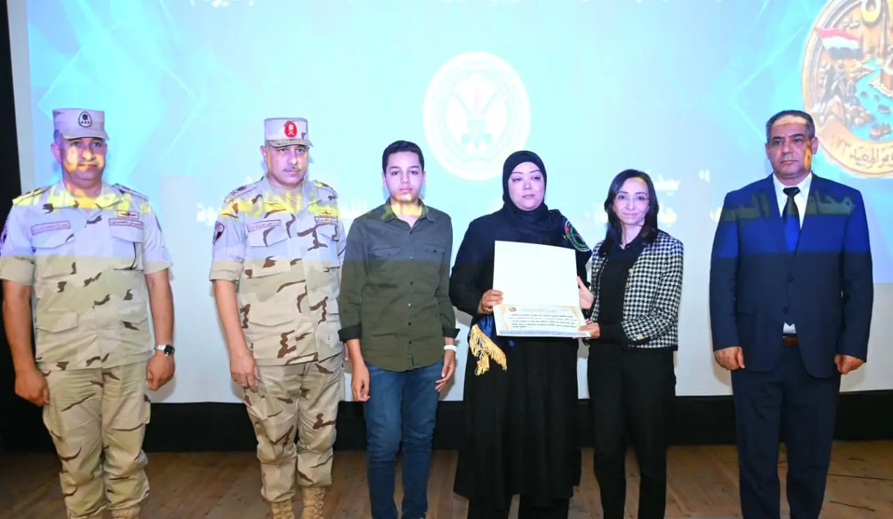 محافظ البحيرة ومدير الأمن يشهدان إحتفالية جمعية المحاربين القدماء لتكريم أسر الشهداء ومصابى العمليات الحربية - img 20261021 wa0135