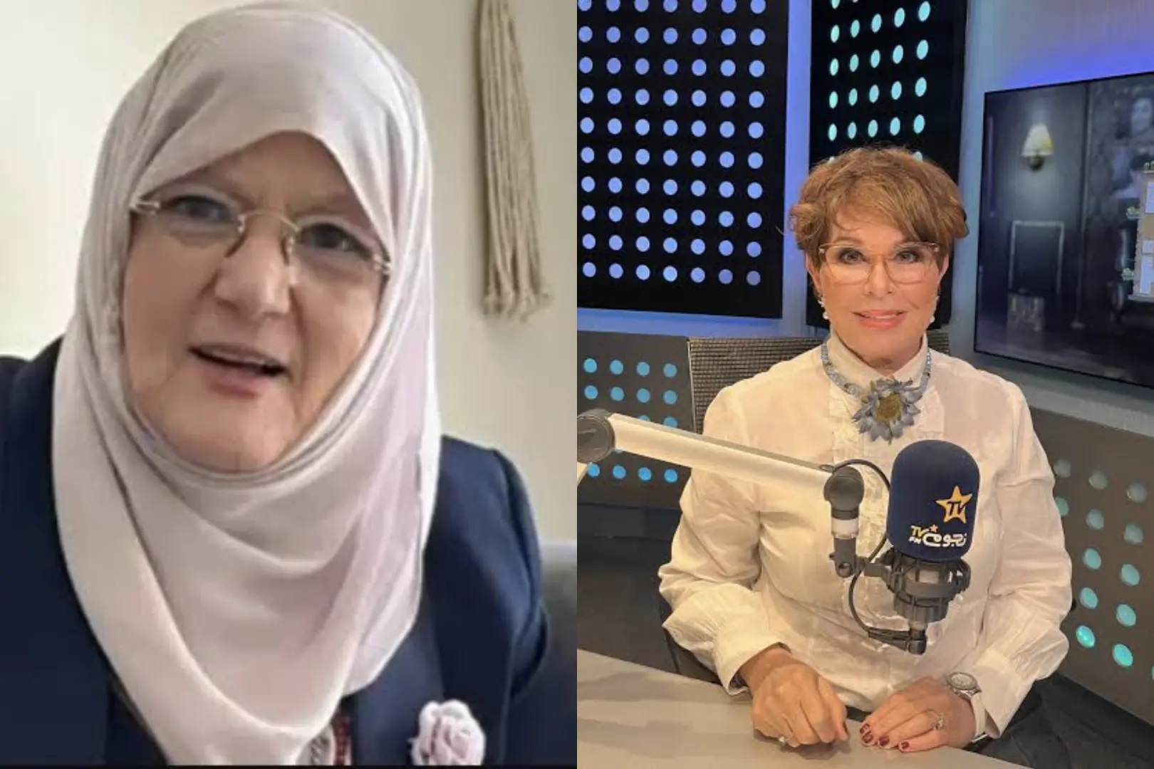 شمس البارودي تفتح النار على نجوى إبراهيم بسبب فنانات الجونة: «النصيحة في العلن فضيحة»