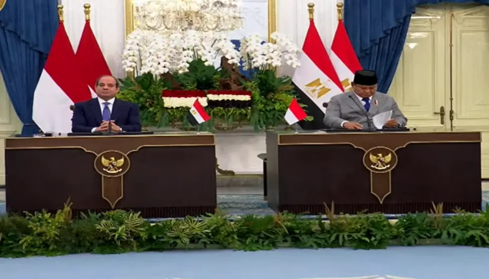 الرئيس السيسي من إندونيسيا: لا بد من تسوية شاملة وعادلة للقضية الفلسطينية