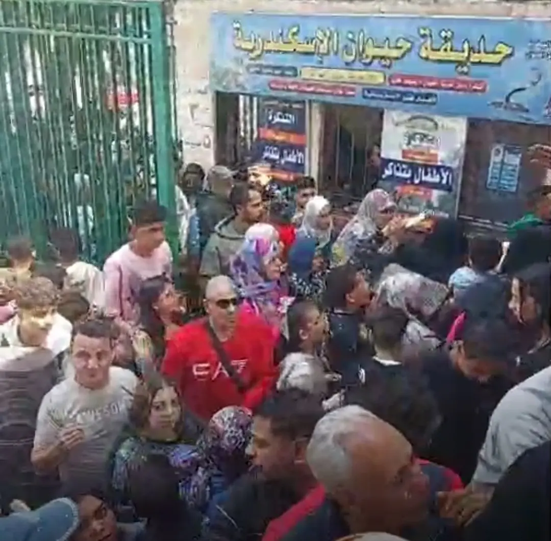 " كاملة العدد.. زحام وإقبال كبير على حديقة حيوان الإسكندرية في شم النسيم