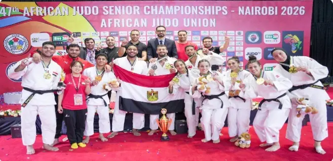 فوز تاريخي لمنتخب مصر للجودو في بطولة أفريقيا للفرق بكينيا
