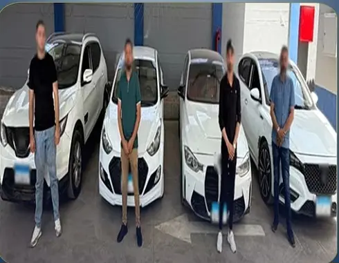 ضبط 4 أشخاص لقيامهم بحركات استعراضية بسياراتهم خلال موكب زفاف بالمنوفية