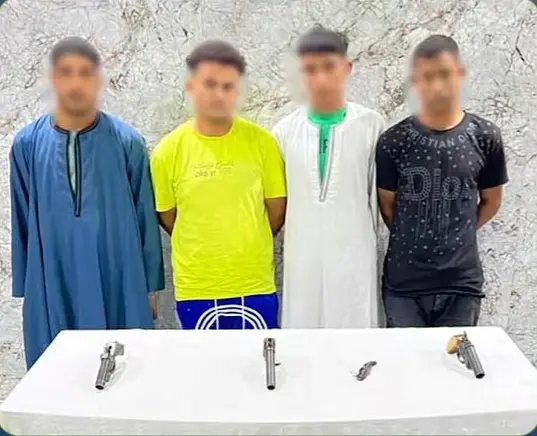 كشف ملابسات فيديو إشهار أسلحة خلال نقل محتويات حفل زفاف بأسيوط
