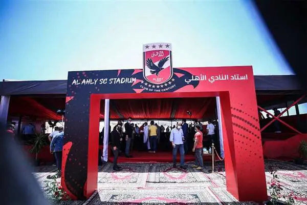 الأهلي يضع حجر الأساس لفرع المنصورة