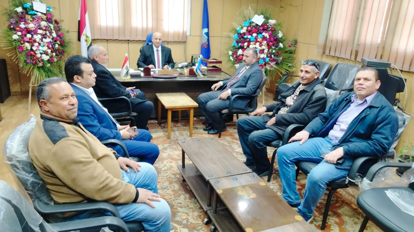زراعة البحيرة ترفع شعار "خدمة الفلاح أولاً" في اجتماع قيادات التعاون
