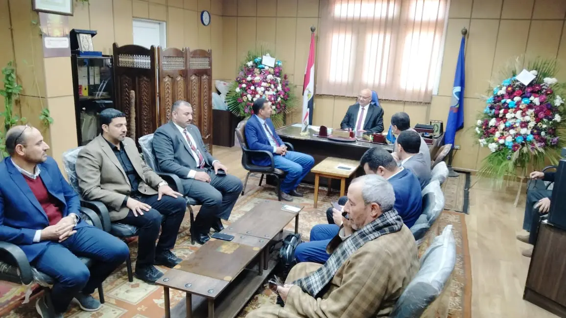 وكيل زراعة البحيرة يستقبل مسئولي الإصلاح الزراعي لمناقشة طلبات المزارعين - whatsapp image 2026 02 26 at 182551 2