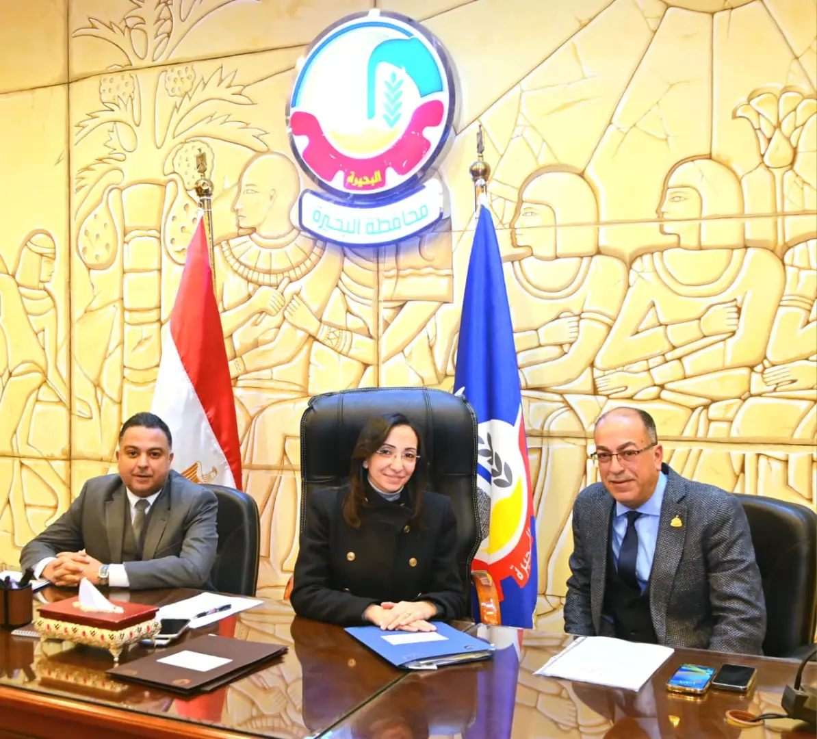 محافظ البحيرة تلتقي أعضاء مجلسي النواب والشيوخ بمجمع دمنهور الثقافي - whatsapp image 2026 03 05 at 185319