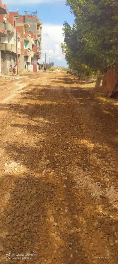 محافظ البحيرة: صيانة شاملة لطريق جسر ترعة فرهاش بالدلنجات