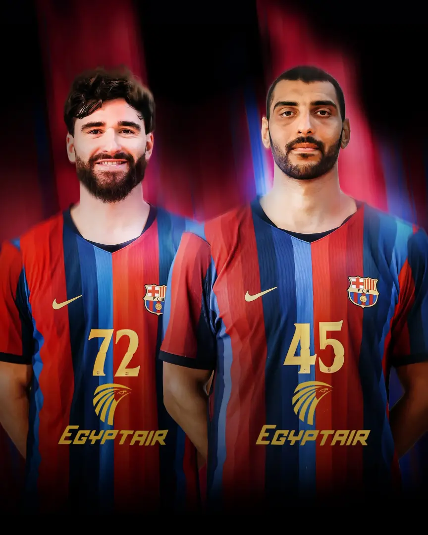 شراكة تاريخية.. مصر للطيران الناقل الرسمي الحصري لبرشلونة حتى موسم 2028/2029