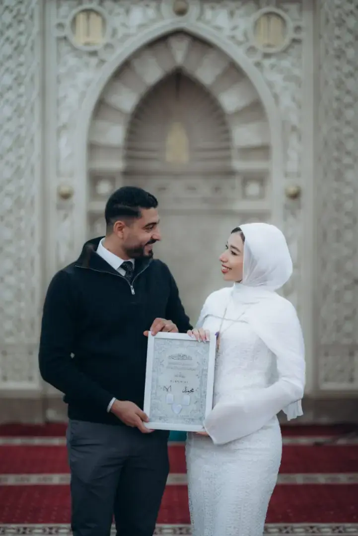 الحاج عبد الله يونس يحتفل بعقد قران كريمته الحسناء الآنسة آلاء - 1000498725