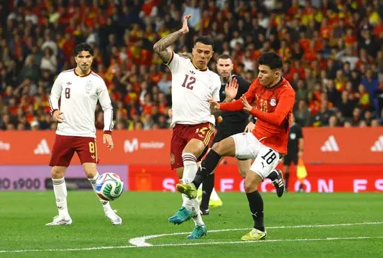 منتخب مصر يتعادل مع إسبانيا في برشلونة وديًا استعدادا لكأس العالم.. صور - 1000508207