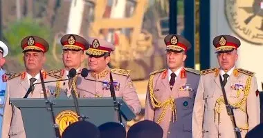الرئيس السيسي: القيادة الاستراتيجية صرح لشعب مصر العظيم