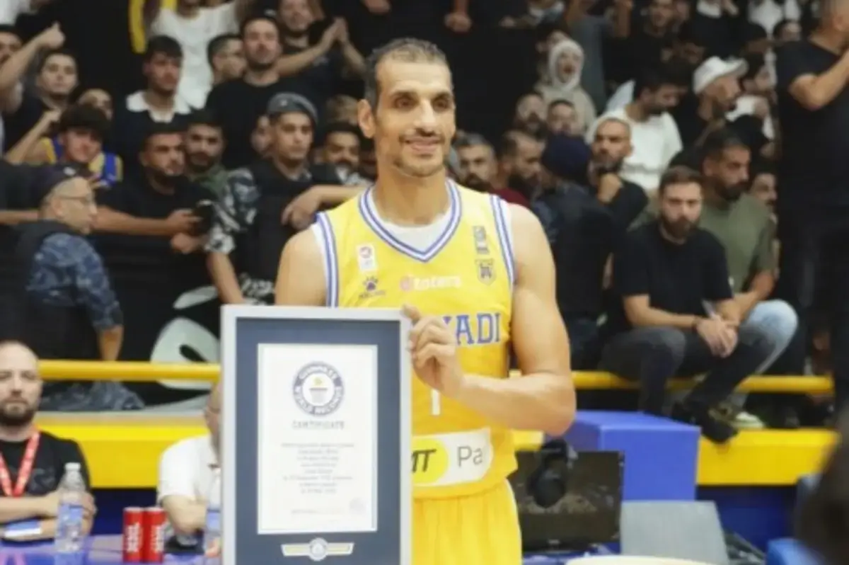 موسوعة جينيس تعتمد الأسطورة إسماعيل أحمد أكبر لاعب يحقق "تريبل دابل" في تاريخ كرة السلة