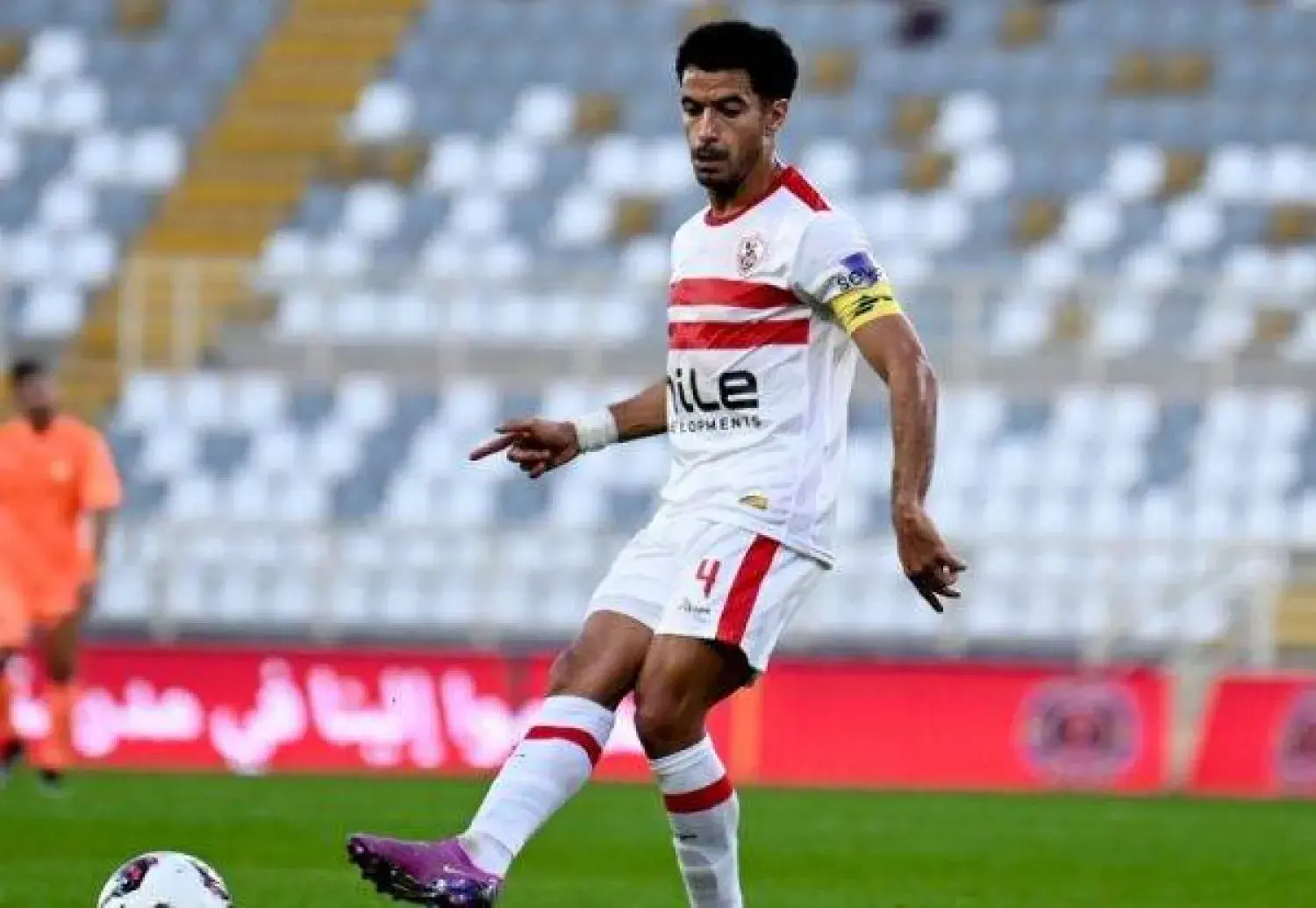 الزمالك يعلن حجم إصابة عمر جابر في لقاء بلوزداد