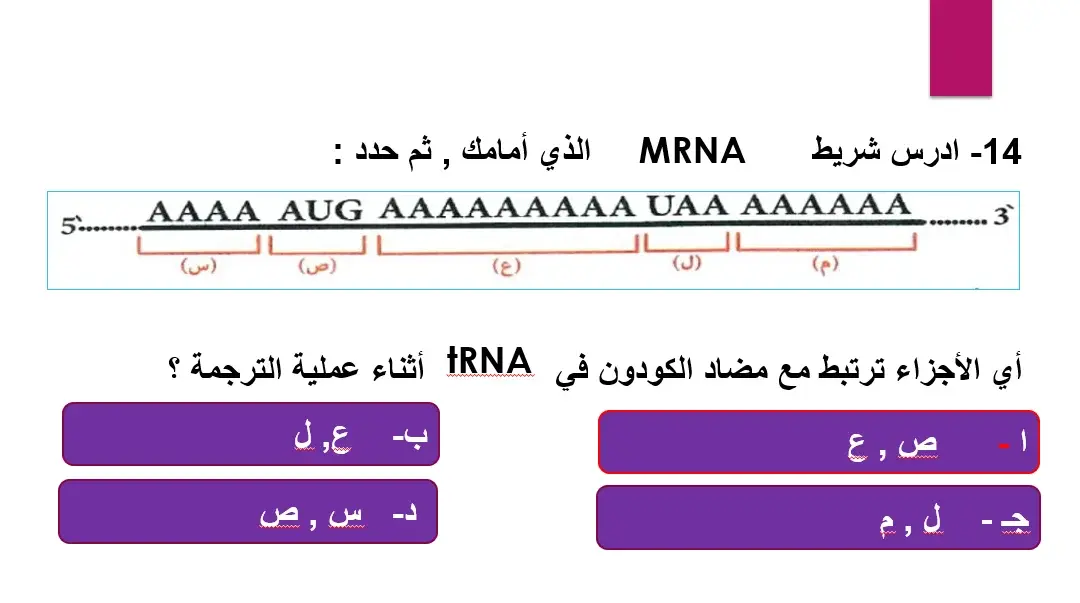 قبل امتحان الأحياء.. اختبر نفسك بأهم أسئلة الثانوية العامة 2026 - 142529 4