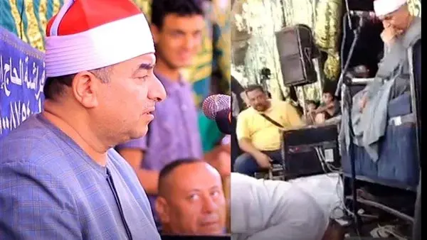 نقيب القراء يعلق على واقعة سجود شخص أمام الشيخ محمد يحيى الشرقاوي خلال عزاء