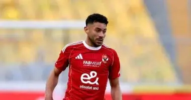 ياسر إبراهيم يخطف التقدم للأهلي أمام سموحة بهدف صاروخي في الدوري