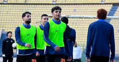 عمر جابر يعود لتدريبات الزمالك قبل صدام بيراميدز في الدوري الممتاز