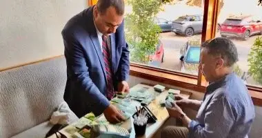 ضبط صاحب مخبز متورط في استغلال بطاقات التموين داخل مقهى بالإسماعيلية
