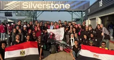 طلاب هندسة عين شمس يحصدون 5 جوائز عالمية في بريطانيا ويتوجون بلقب الذكاء الاصطناعي في Formula Student