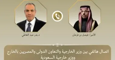 وزيرا خارجية مصر والسعودية يبحثان تطورات المنطقة ويؤكدان ضرورة وقف التصعيد