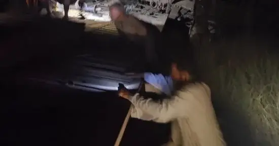 خروج عربة من قطار عن القضبان في العياط.. وتحرك عاجل لإعادة حركة السكك الحديدية