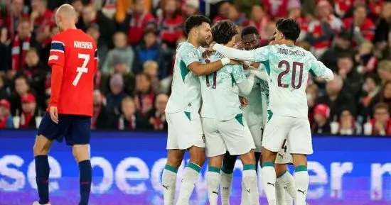 الدنمارك ضد البرتغال.. المنتخب البرتغالي ينهي الشوط الأول متقدمًا بثنائية