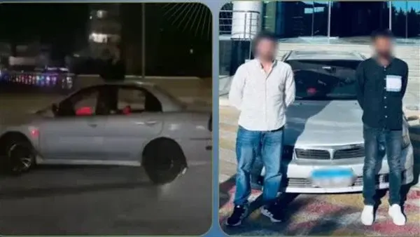 التحقيق مع شابين بعد ظهور أحدهما خارج سيارة أثناء حركات استعراضية بالشرقية