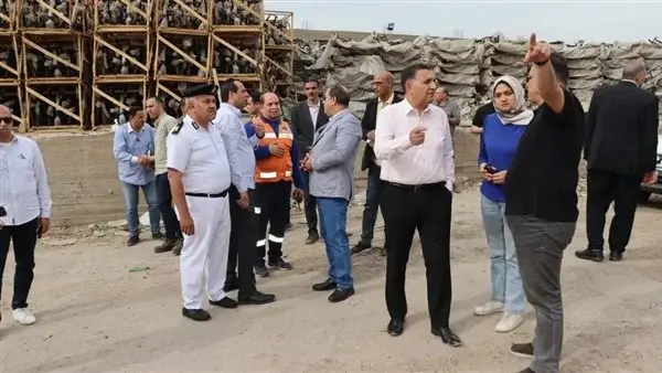 السيطرة على حريق هائل بمخزن بطاريات وقطع غيار في قليوب.. والدفع بـ19 سيارة إطفاء
