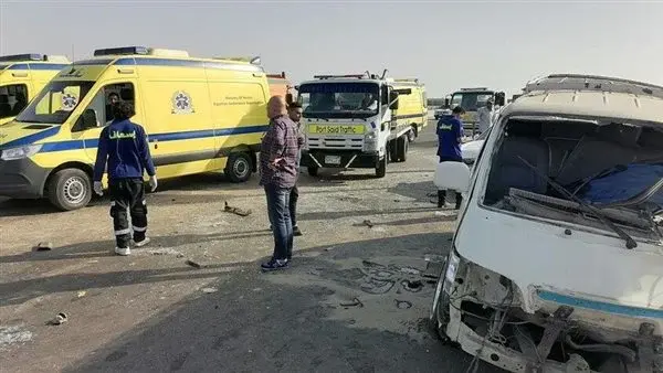 تعويضات عاجلة لأسر ضحايا حادث محور الضبعة بمطروح