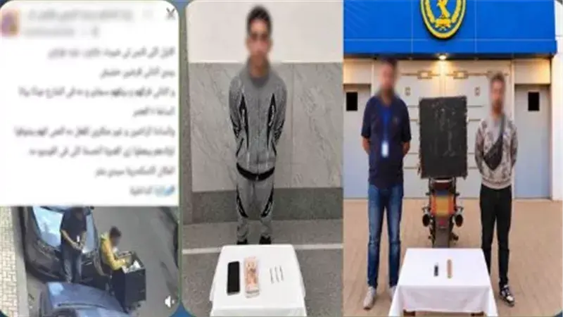 ضبط موظف وعامل توصيل بحوزتهما مخدر الحشيش بعد تداول فيديو لتعاطيه في أحد شوارع الإسكندرية