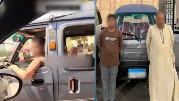 الداخلية تكشف تفاصيل قيادة طفل لسيارة فان بالهرم.. والده ترك له القيادة بسبب إصابته بإعياء مفاجئ