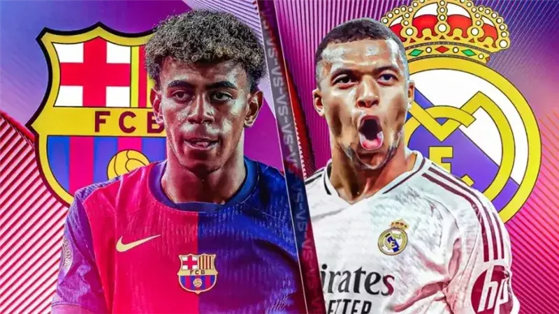 القنوات الناقلة لمباراة برشلونة وريال مدريد اليوم في كلاسيكو الدوري الإسباني.. التردد وموعد اللقاء