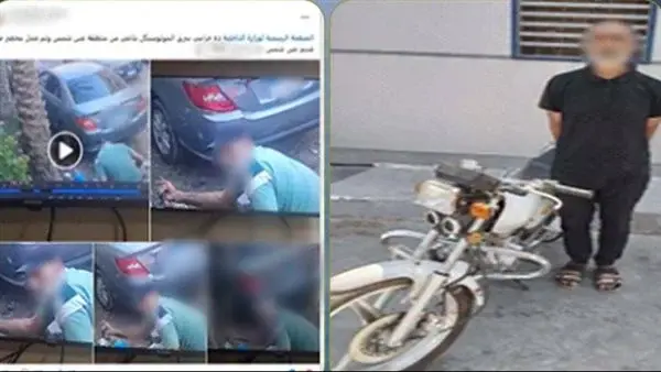 ضبط عاطل بعد سرقة دراجة نارية من مدرس في عين شمس