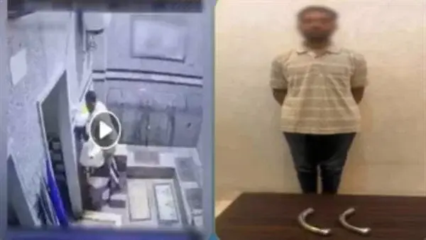 ضبط عامل سرق صنابير مياه من مصلى في سوهاج بعد تداول فيديو الواقعة على مواقع التواصل